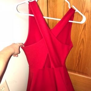 Short Red dress form Forever 21! Worn once!